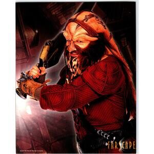 1990s Farscape TV Show Press Photo Featuring Alien Character